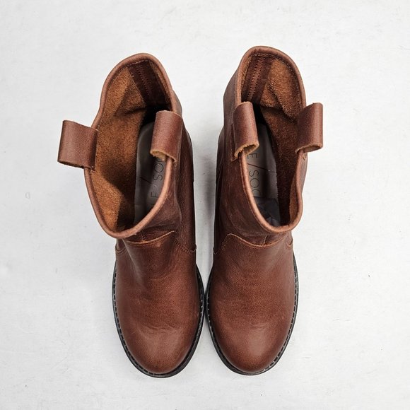 Sole Society Pull On Natasha boot Sz 8 Brown - Picture 4 of 10